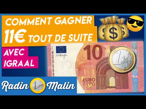 Comment gagner 11€ tout de suite sur iGraal