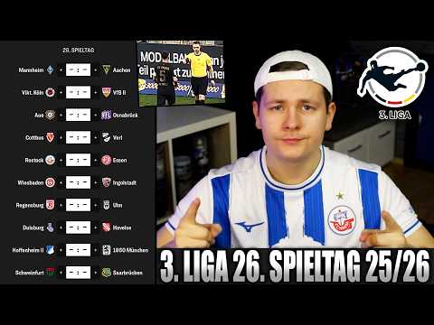 3. Liga Prognose 26. Spieltag 🔴 Alles oder nichts! Hansa Rostock - Rot Weiss Essen | Cottbus - Verl