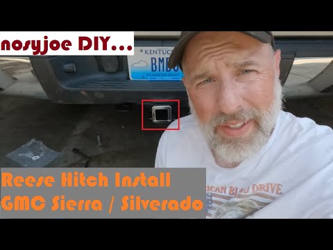 How to Install a Reese Tow Hitch | GMC Sierra / Chevy Silverado | Seafoam Deep Creep Review