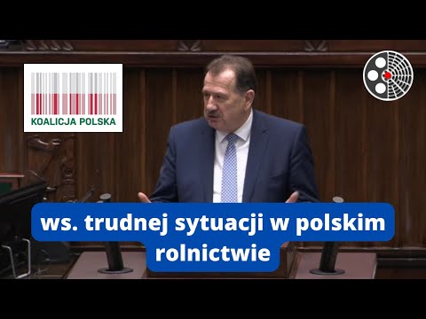 Zbigniew Ziejewski pyta o los zboża i skup interwencyjny