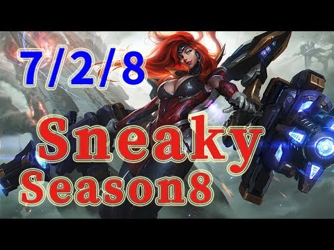 C9 Sneaky Miss Fortune ADC vs Ashe Patch 8.7