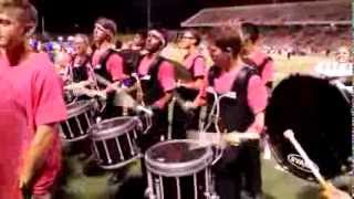 Cypress Creek Drumline with Student Body - 10/12/2013