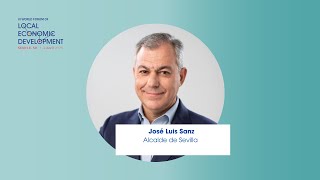 José Luis Sanz, alcalde de Sevilla #sevillaworldforumled