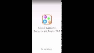 Remove Duplicate Contacts and Events on iPhone / iPad