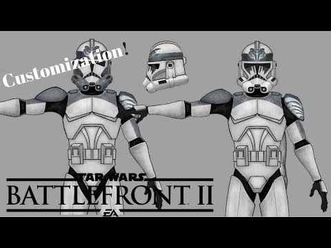Star Wars Battlefront 2 - All New Customization! 501st, 212th, Wolfpack Skins!