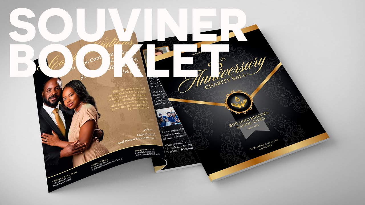 How to Create a Stunning Church Anniversary Souvenir Book in Minutes (Canva Template)
