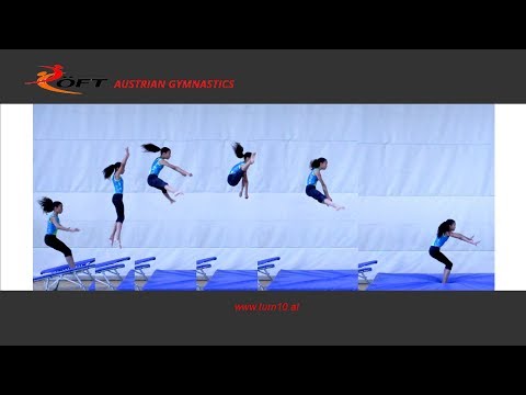 Turn10® 2018+ - Minitrampolin - Grätschwinkelsprung