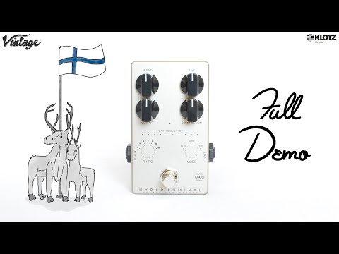 Darkglass Hyper Luminal DEMO & REVIEW | Most Versatile Analog Compressor | Guitar + 5 String Bass