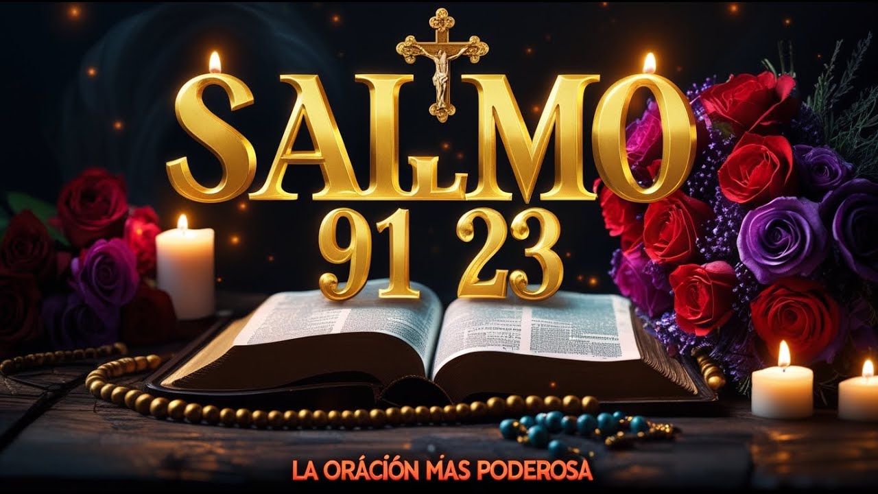 Oraciones diarias SALMO 91 y SALMO 23   #oracion #salmo91 #fe #salmo23 #jesus #diosesmicasa #fyp