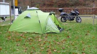 Queedo Oak 3 für Motorradwanderung