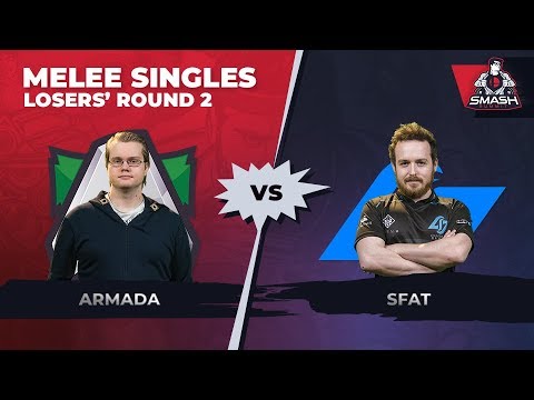 Armada vs SFAT - Melee Singles: Losers' Round 2 - Smash Summit 6