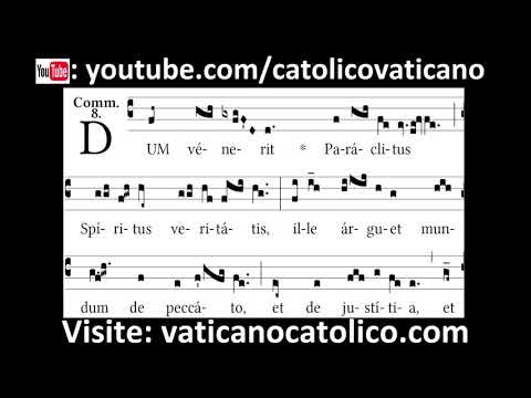 Dum venerit Paraclitus | Canto Gregoriano | Gregorian Chant