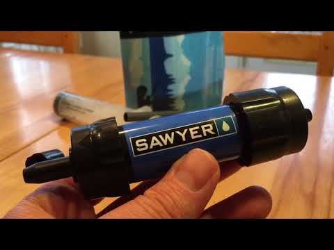Filtre à eau Sawyer Mini : présentation, forces et faiblesses