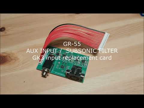 AUX IN/SUBSONIC FILTER FOR ROLAND GR-55 image 5