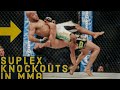 SUPLEX Knockouts In MMA UFC [Compilation]