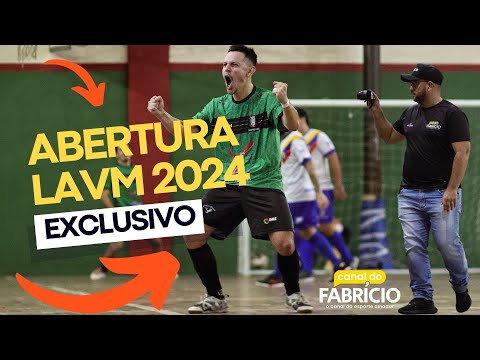 Abertura do Regional de Futsal da Lavm de Futsal 2024 - Lances dos três jogos