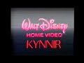 Walt Disney Home Video VERY RARE Icelandic KYNNIR Variant 1986 Partial