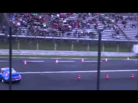 Porsche crash save Monza Rally Show 2014