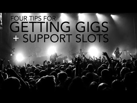 How to get Gigs or Support Slots as a Band / Artist / Musician | Unsigned Tips