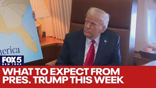 What to expect from Pres. Trump this week: Tariffs, Dept. of Education cuts, more