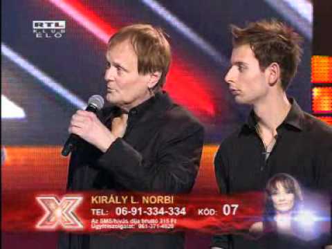 Király L. Norbert és D. Nagy Lajos duettje (X-Faktor Hungary)