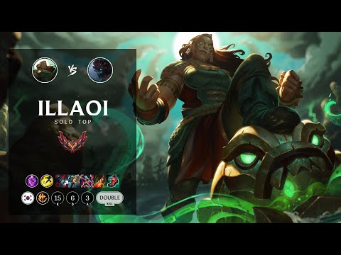 Illaoi Top vs Maokai - KR Grandmaster Patch 12.18