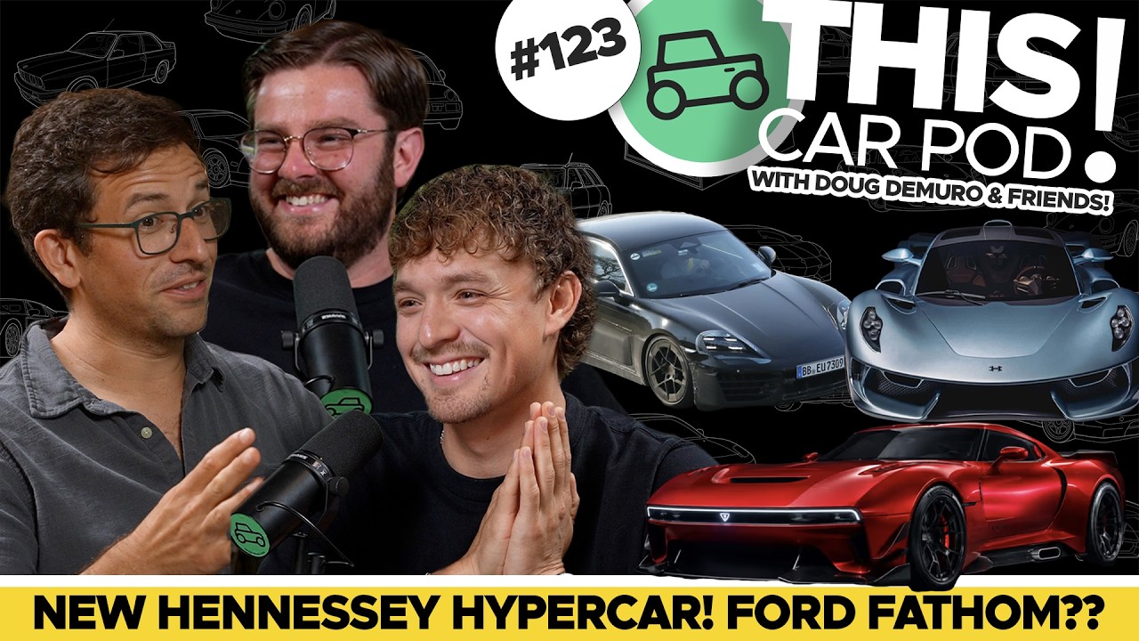 Hennessey Blackbird Goes Analog! Dodge Goes Insane? Porsche Flip-Flops EV Again! THIS CAR POD! EP123
