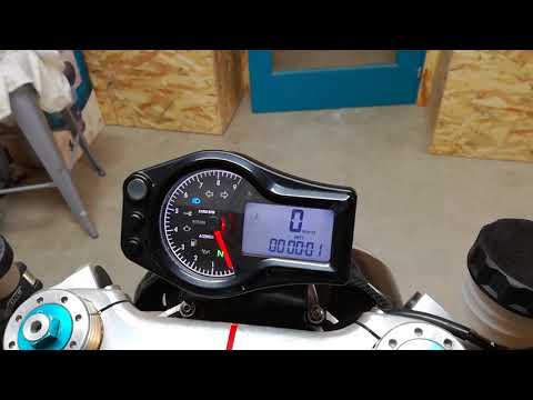 Acewell 6454 on Ducati Monster 900ie