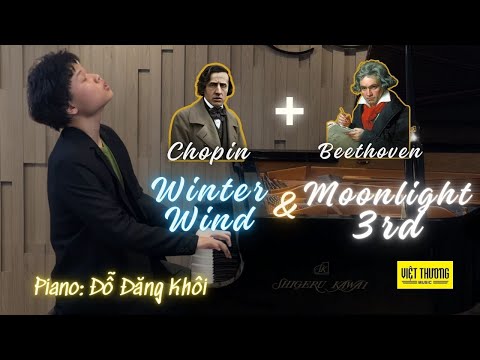 Moonlight Sonata & Winter Wind - Đỗ Đăng Khôi - Shigeru Kawai SK-5