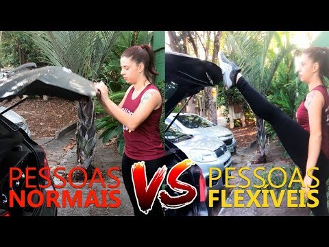 PESSOAS FLEXÍVEIS vs. PESSOAS NORMAIS