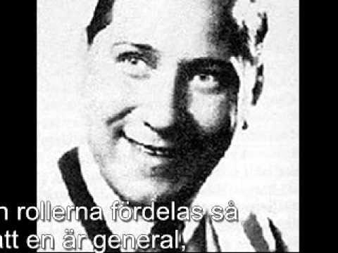 Paul Godwins Orkester med Hilmer Borgeling   Vi ä soldater i samma armé