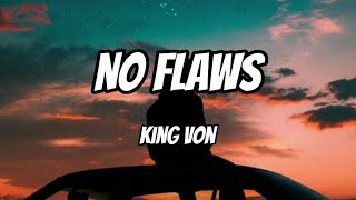 Cover art for no flaws