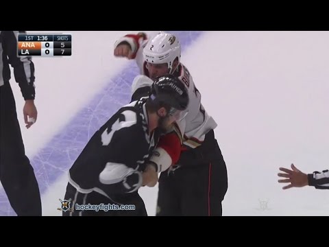 Kevin Bieksa vs Kyle Clifford