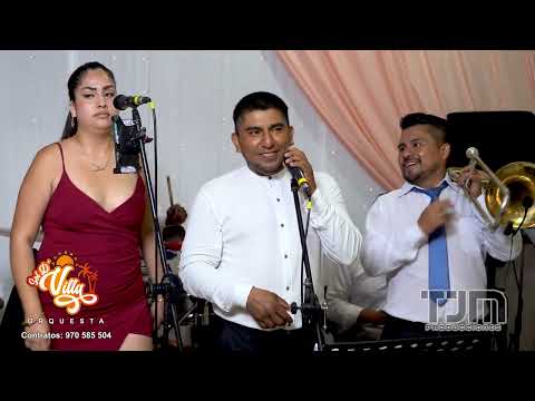 DIOS MIO HAS QUE ME ENAMORE  &  LAGRIMAS DEL ALMA  - SOL D VILLA ORQUESTA【4K】