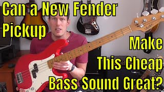Video thumbnail for Can a Fender Custom 62 Pickup Make a Cheap Bass Sound Great? - Bass Practice Diary - 21st April 2020 by Johnny Cox Music