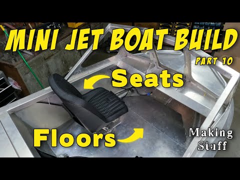 Mini Jet Boat Build - Seat, Floors and More