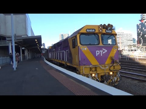 N464 Departing Southern Cross Station | Last Albury N Class Service