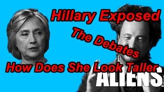 Hillary Exposed - Trick to Look Taller