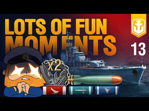 World of Warships Funny Moments #13. My Ship Will Go On