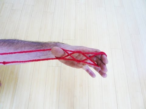 Learn To Do A Cute Winking Eye Action String Figure/String Trick - Step By Step