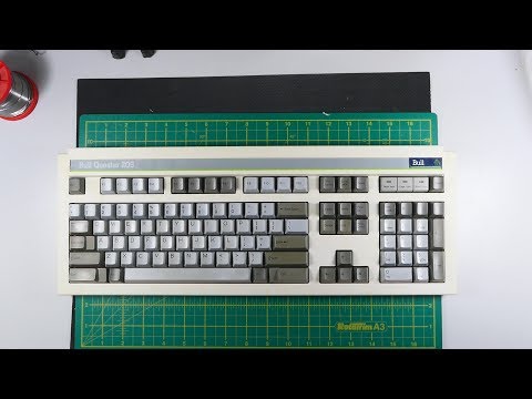 Bull Questar 205 Terminal keyboard restoration (Wyse PCE rebrand)