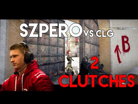 SZPERO vs. CLG - two clutches @ DreamHack Open Cluj-Napoca 2015 Qualifier