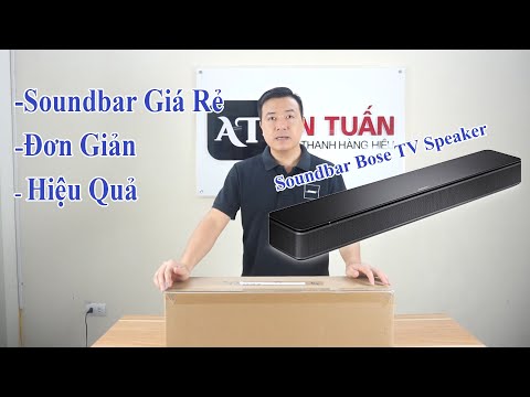 Review Loa Soundbar Bose TV Speaker - Test âm Thanh - Đánh giá