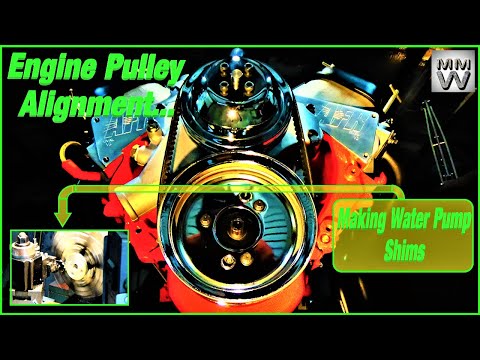 Engine pulley alignment #31 454 Big Block Performance Build