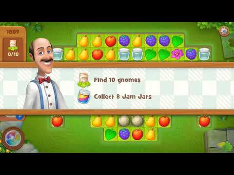 Gardenscapes level 1809