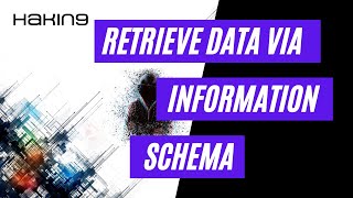 Retrieve data via information schema | SQLi Tutorial | Hakin9 Magazine 