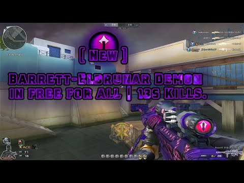 Crossfire West | [New] Barrett-Eldrunar Demon | 135 Kills [ Free for All ]