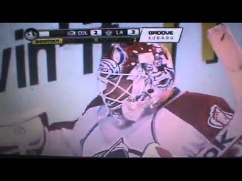 Colorado Avalanche Vs Los Angeles KIngs - Full Shootouts 4/11/13