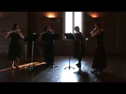 Concerto in A minor -- Collage Flute Quartet