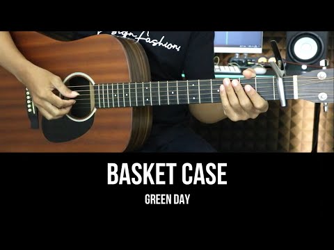 Basket Case - Green Day | EASY Guitar Tutorial with Chords / Lyrics